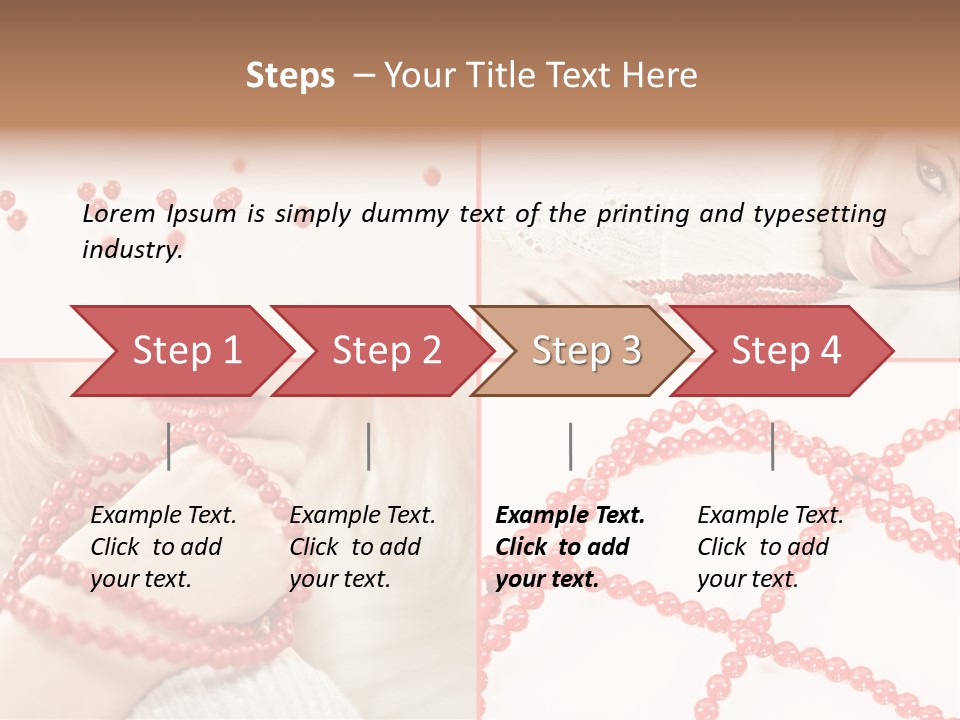 Beauty Shiny Cute PowerPoint Template