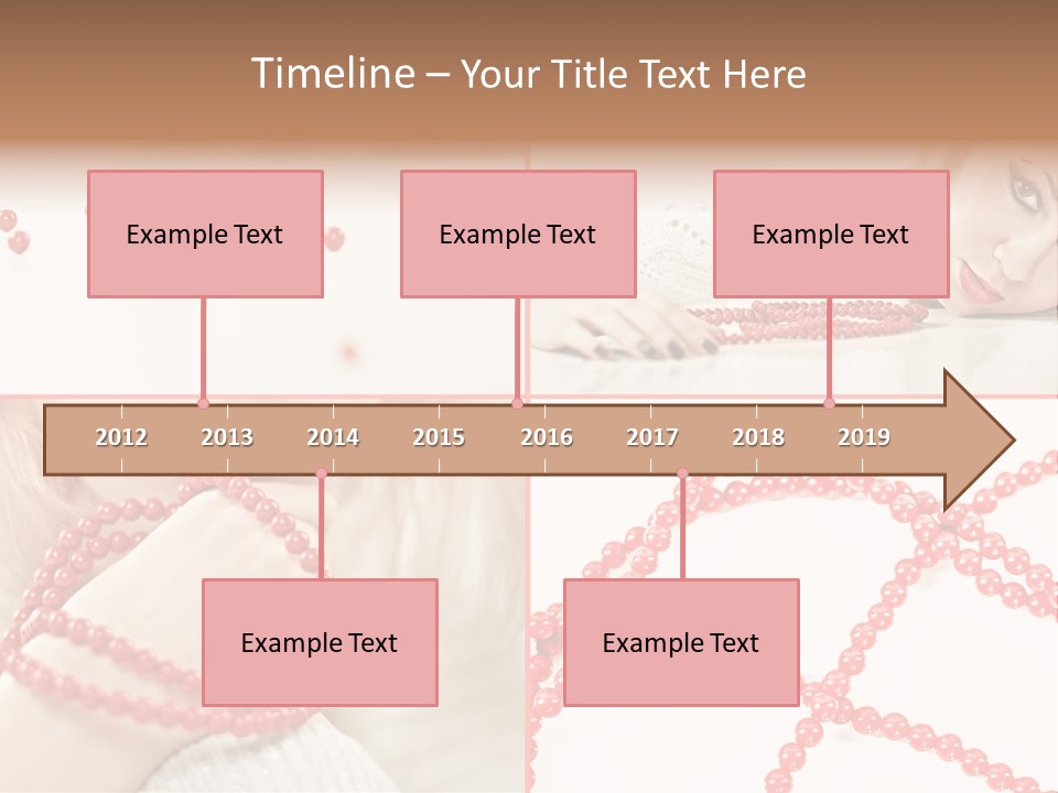 Beauty Shiny Cute PowerPoint Template