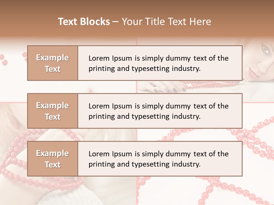 Beauty Shiny Cute PowerPoint Template