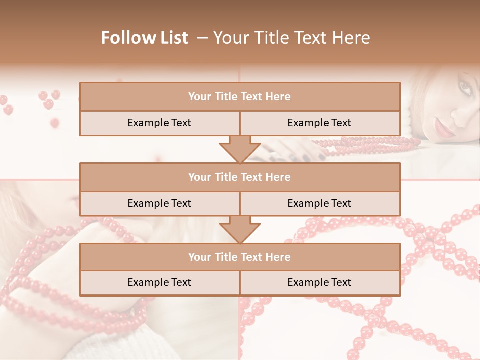 Beauty Shiny Cute PowerPoint Template