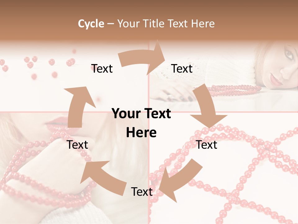 Beauty Shiny Cute PowerPoint Template