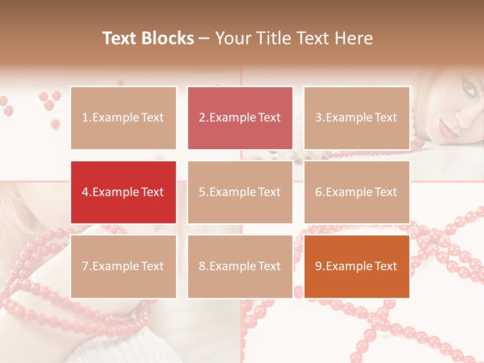 Beauty Shiny Cute PowerPoint Template