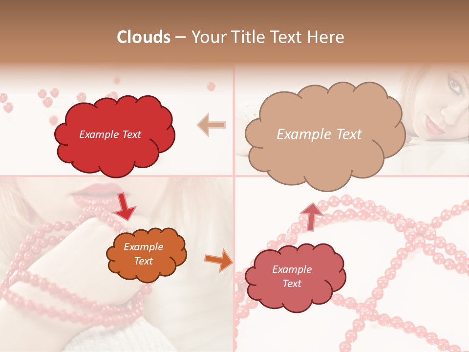 Beauty Shiny Cute PowerPoint Template