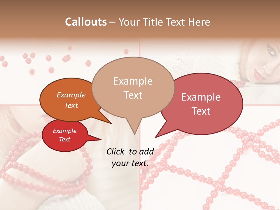 Beauty Shiny Cute PowerPoint Template