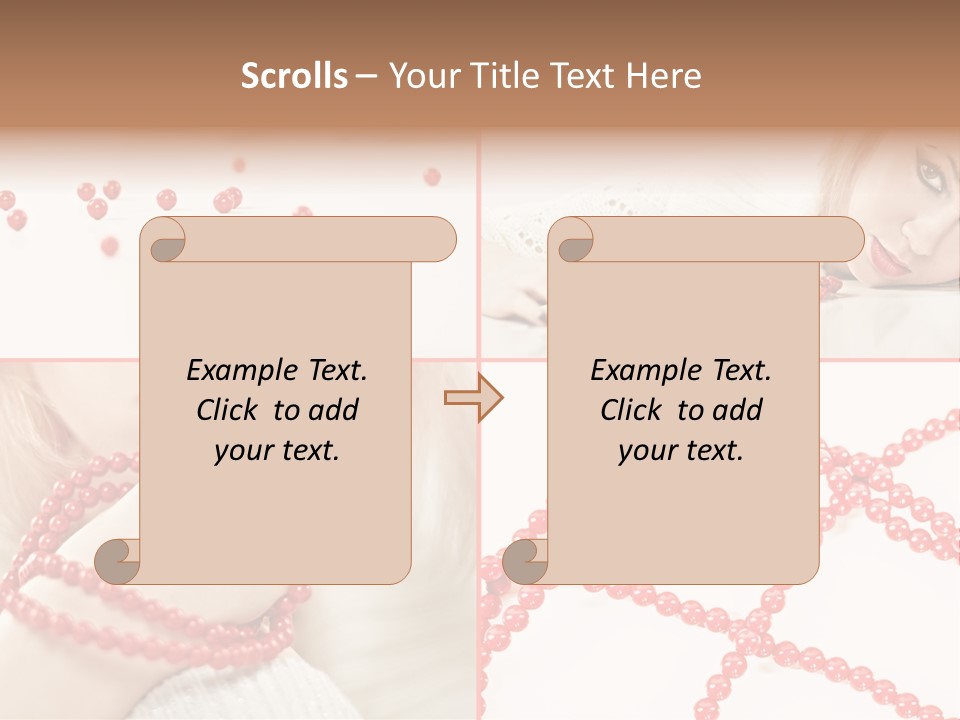 Beauty Shiny Cute PowerPoint Template