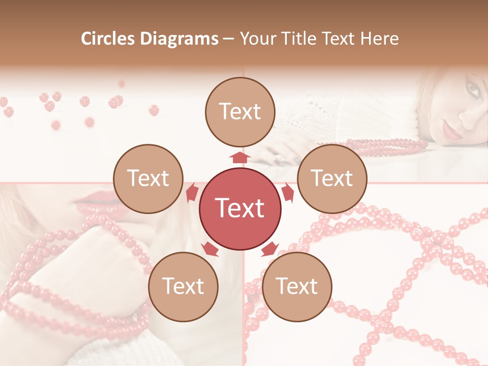 Beauty Shiny Cute PowerPoint Template