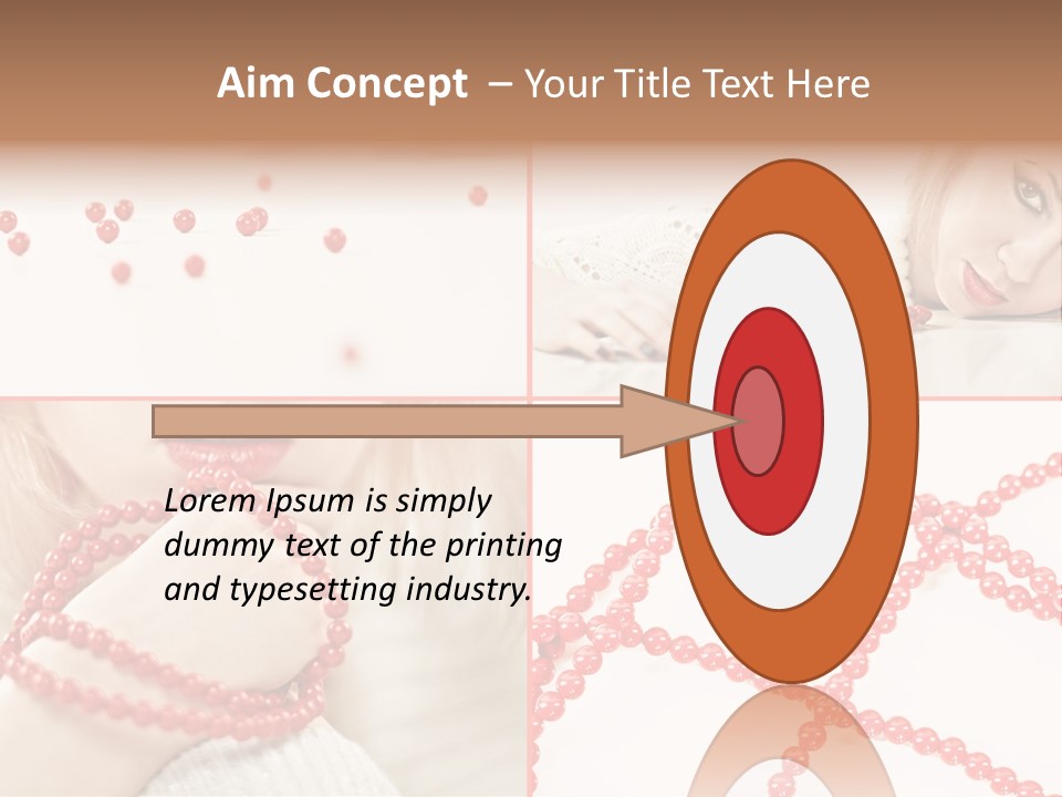 Beauty Shiny Cute PowerPoint Template