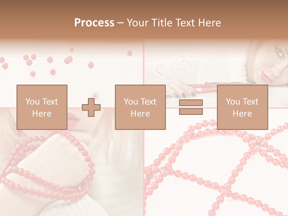 Beauty Shiny Cute PowerPoint Template