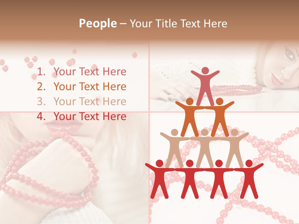 Beauty Shiny Cute PowerPoint Template