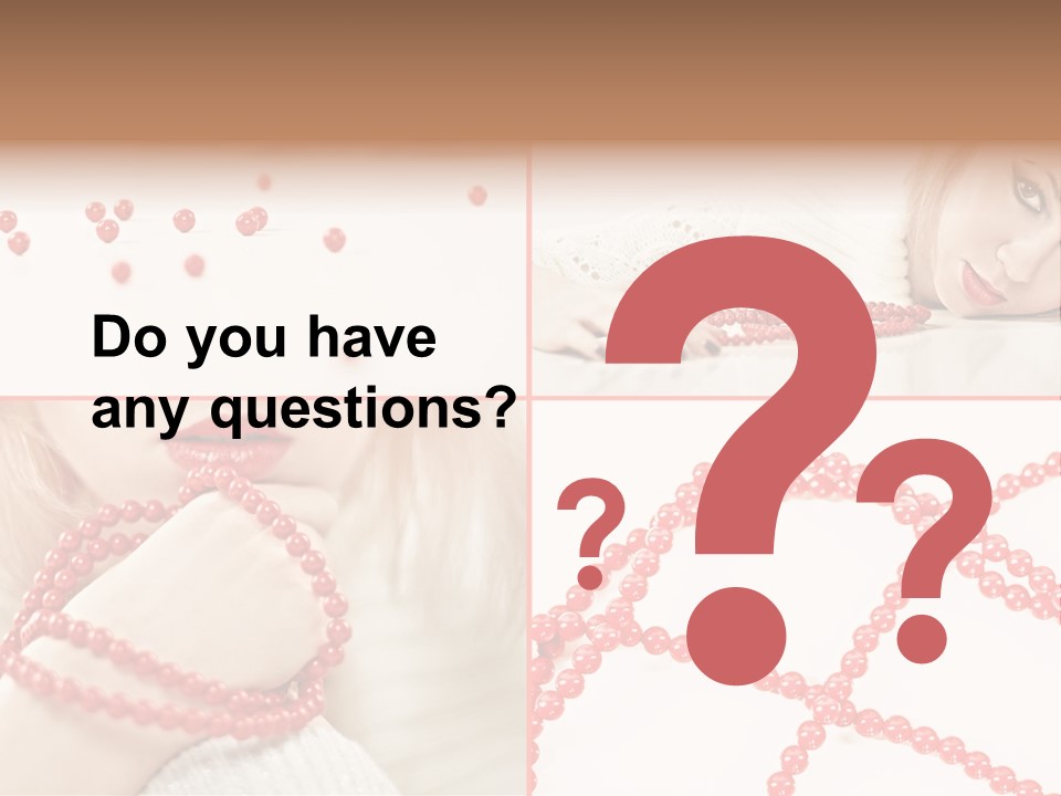 Beauty Shiny Cute PowerPoint Template