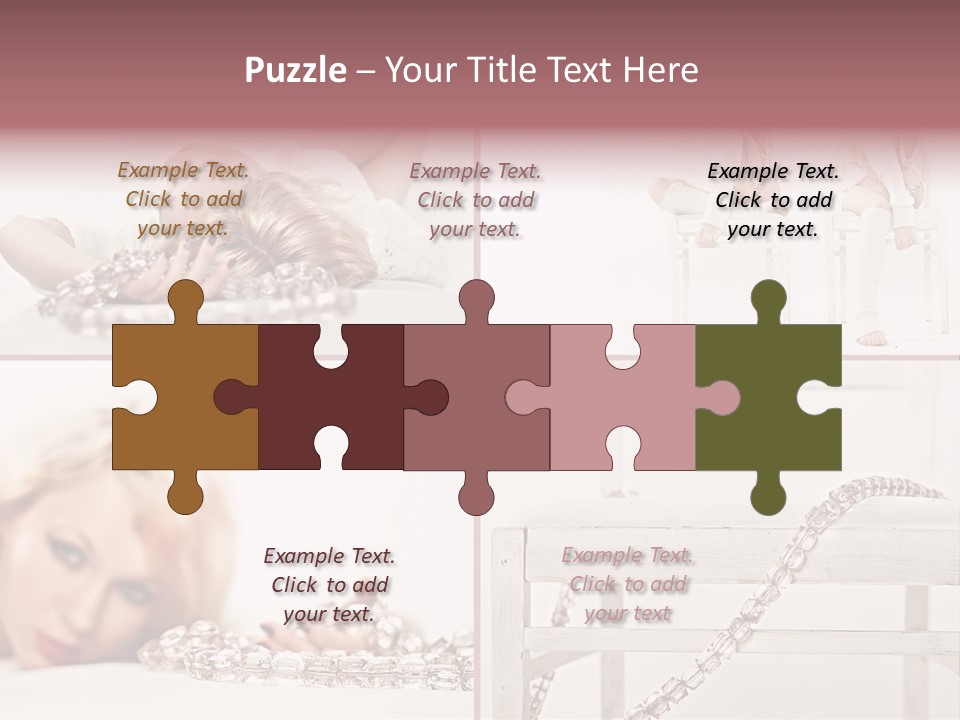 Bracelet Cute Stylish PowerPoint Template