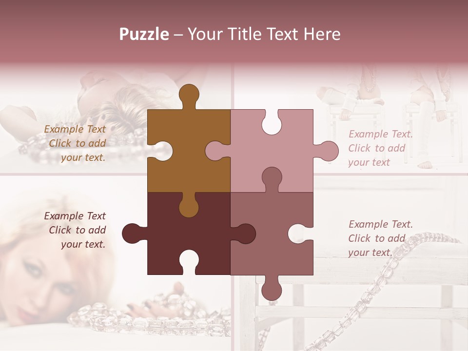 Bracelet Cute Stylish PowerPoint Template