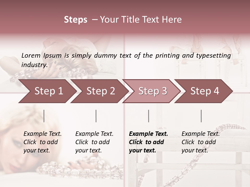 Bracelet Cute Stylish PowerPoint Template