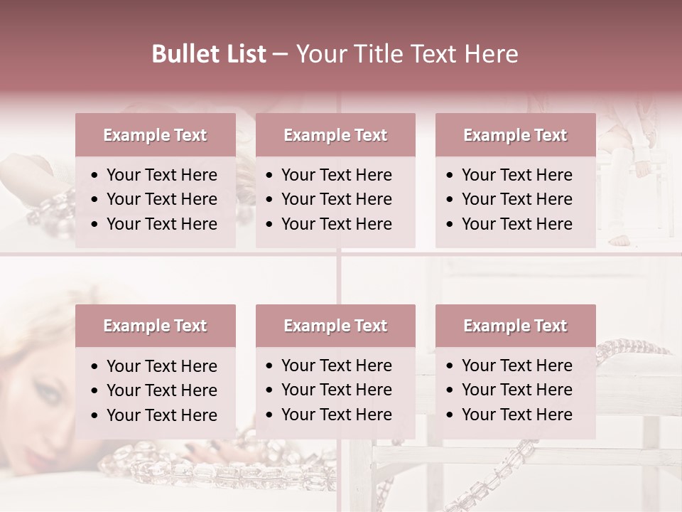 Bracelet Cute Stylish PowerPoint Template