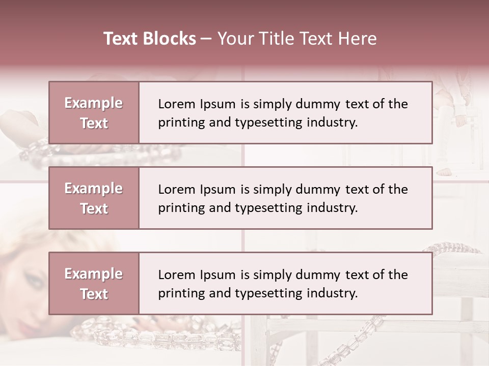 Bracelet Cute Stylish PowerPoint Template