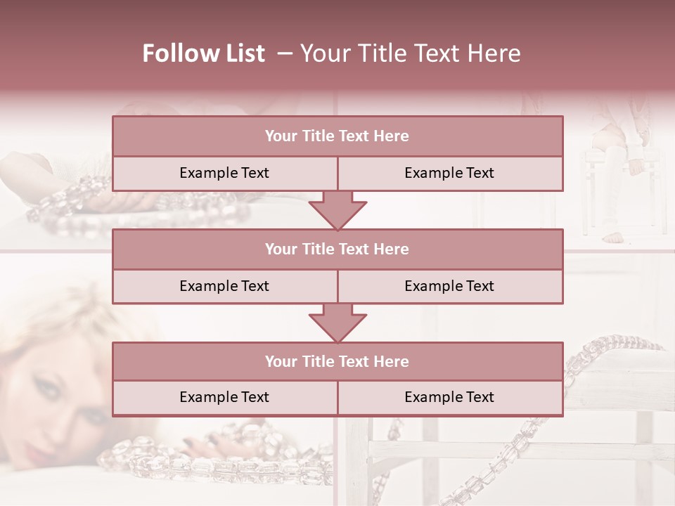 Bracelet Cute Stylish PowerPoint Template