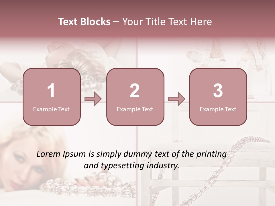 Bracelet Cute Stylish PowerPoint Template