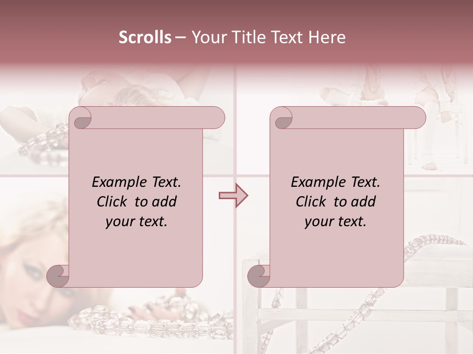 Bracelet Cute Stylish PowerPoint Template