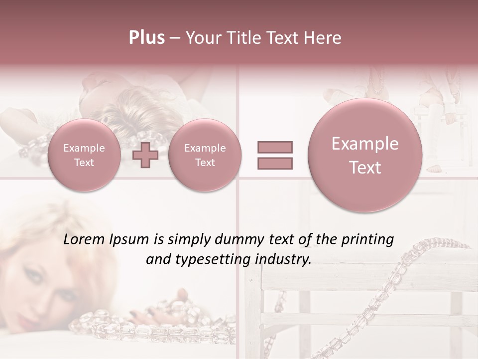 Bracelet Cute Stylish PowerPoint Template