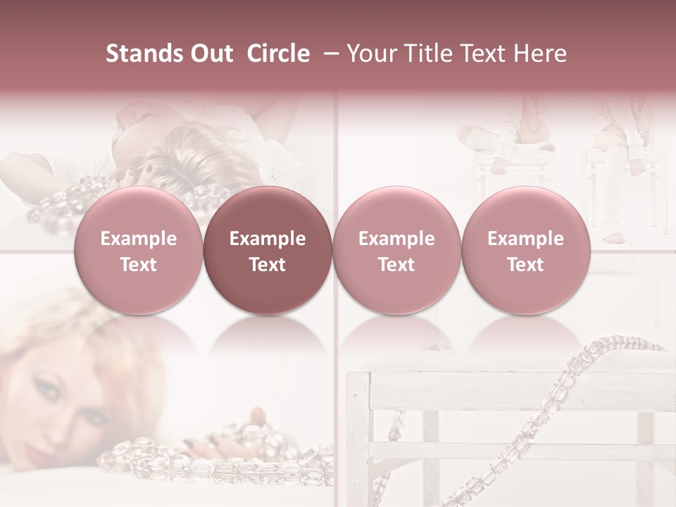 Bracelet Cute Stylish PowerPoint Template