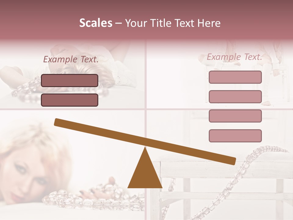 Bracelet Cute Stylish PowerPoint Template