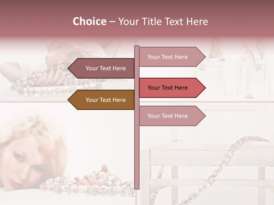 Bracelet Cute Stylish PowerPoint Template