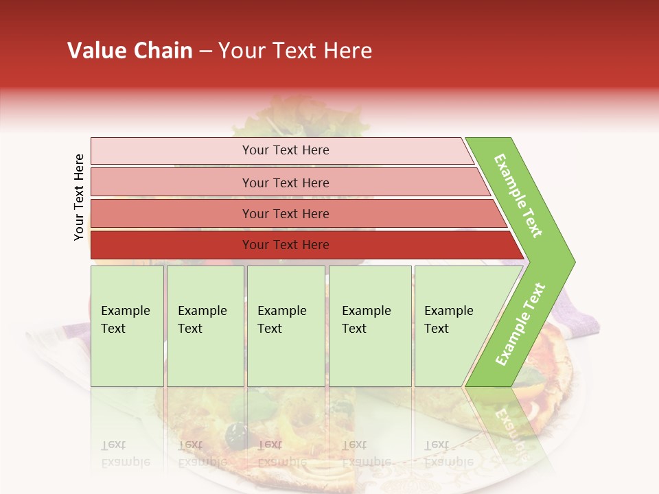 Pizza Snack Portion PowerPoint Template