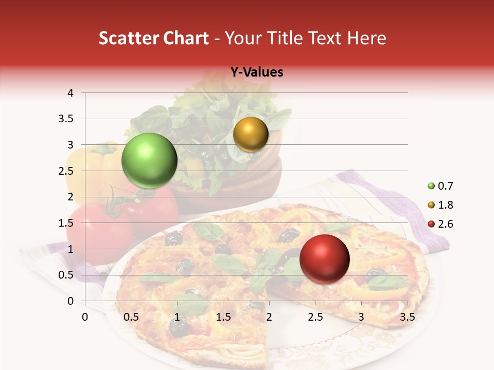 Pizza Snack Portion PowerPoint Template