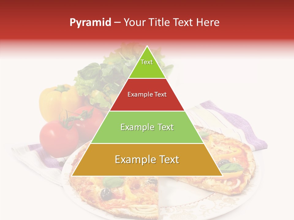 Pizza Snack Portion PowerPoint Template