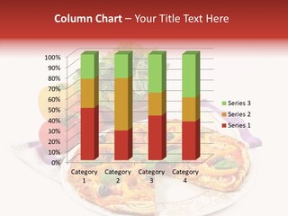 Pizza Snack Portion PowerPoint Template