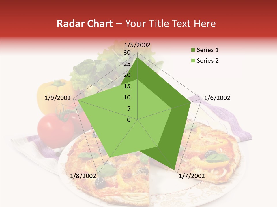 Pizza Snack Portion PowerPoint Template