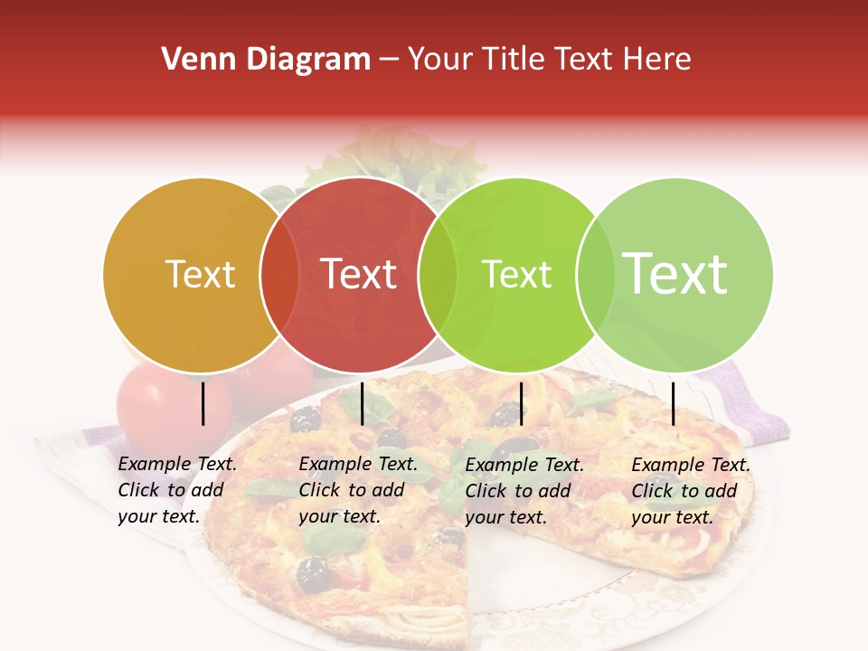Pizza Snack Portion PowerPoint Template