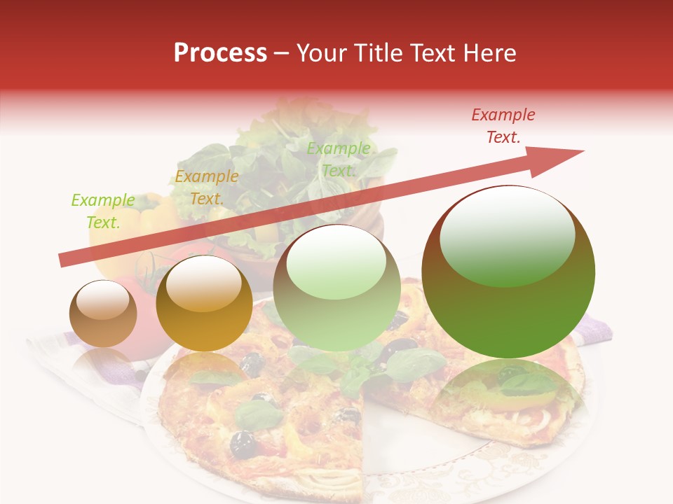 Pizza Snack Portion PowerPoint Template