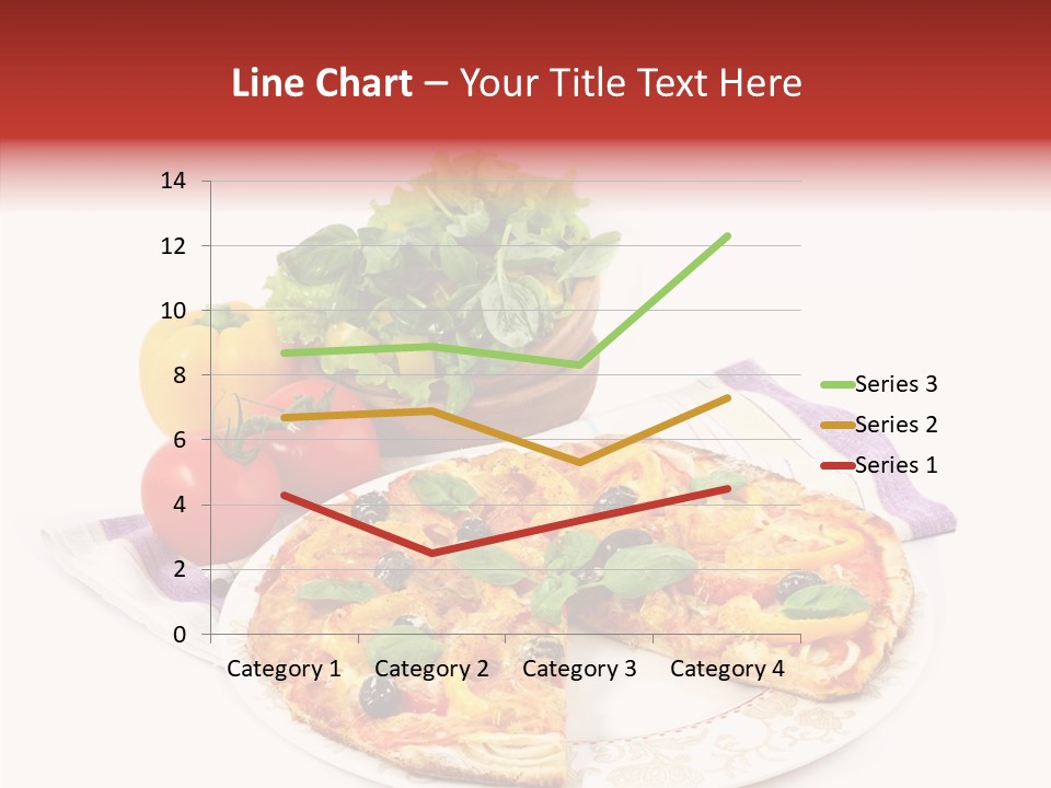 Pizza Snack Portion PowerPoint Template