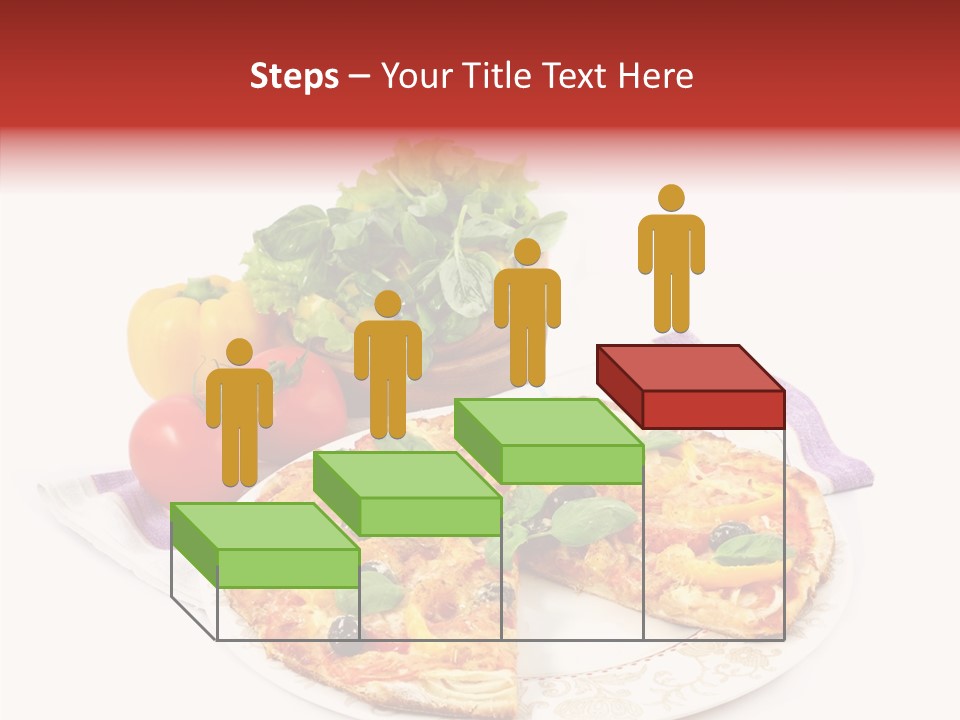 Pizza Snack Portion PowerPoint Template