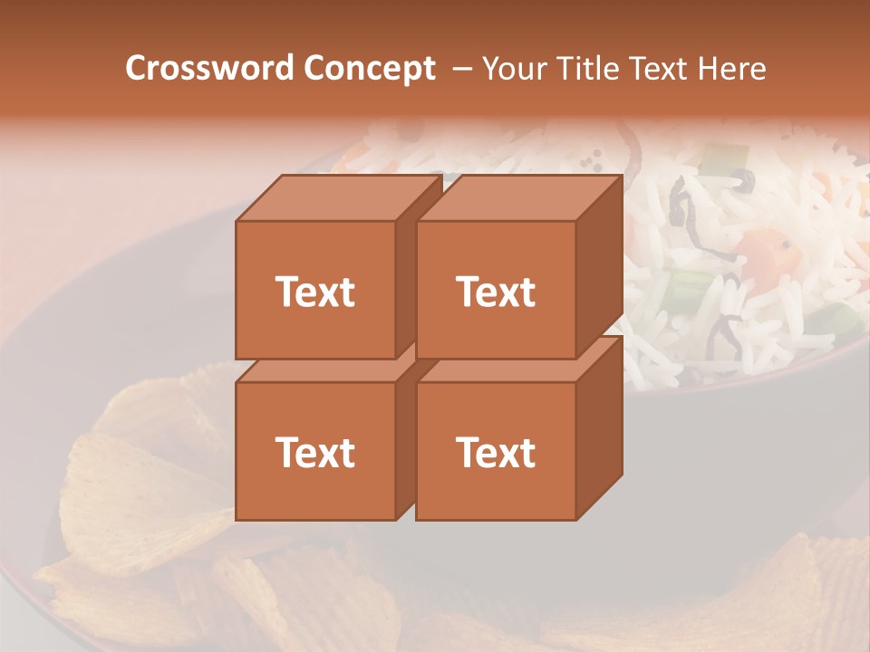 Dinner Peas Cheese PowerPoint Template