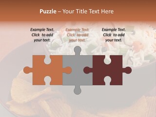 Dinner Peas Cheese PowerPoint Template