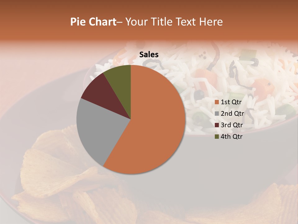 Dinner Peas Cheese PowerPoint Template