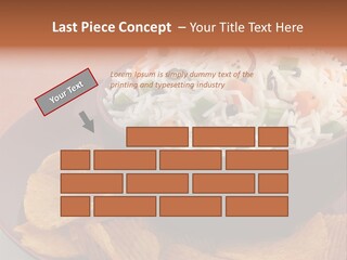 Dinner Peas Cheese PowerPoint Template