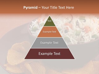 Dinner Peas Cheese PowerPoint Template