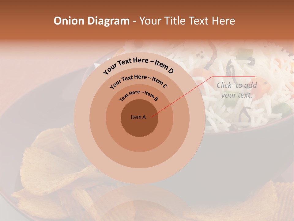 Dinner Peas Cheese PowerPoint Template