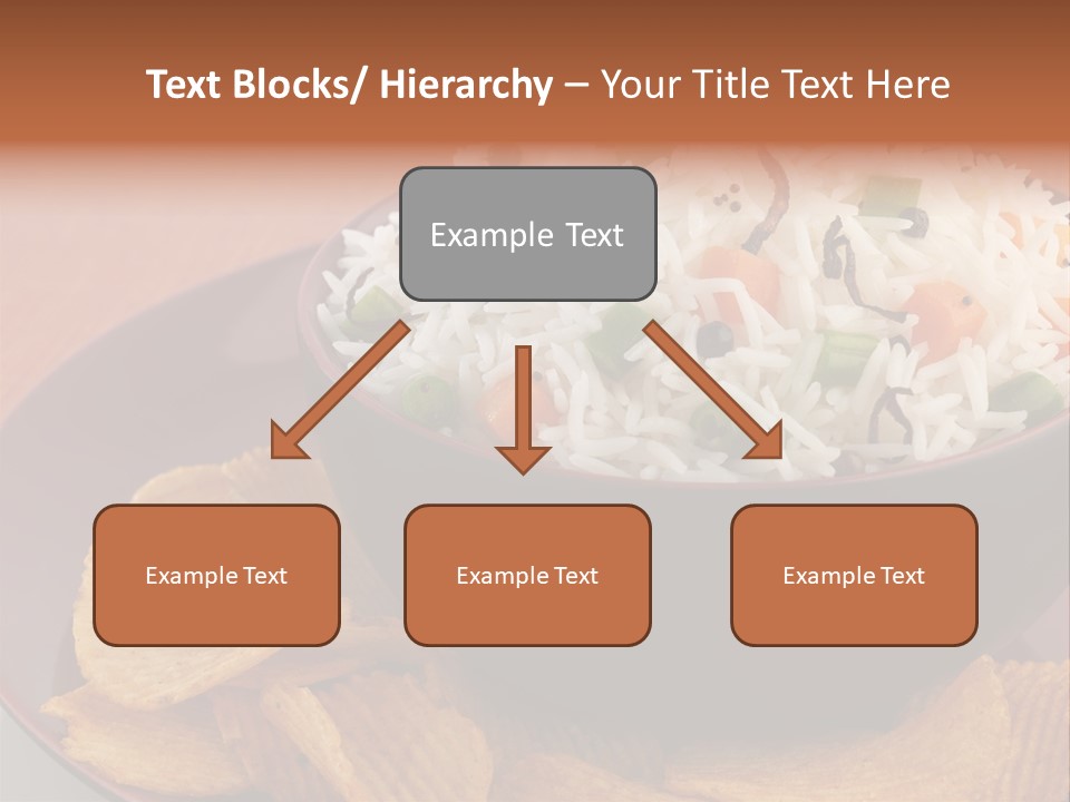 Dinner Peas Cheese PowerPoint Template