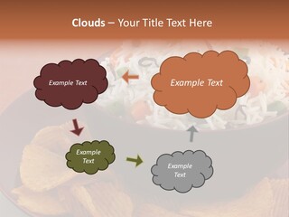 Dinner Peas Cheese PowerPoint Template