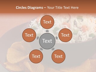 Dinner Peas Cheese PowerPoint Template