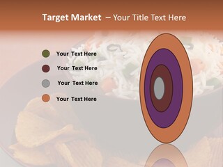 Dinner Peas Cheese PowerPoint Template