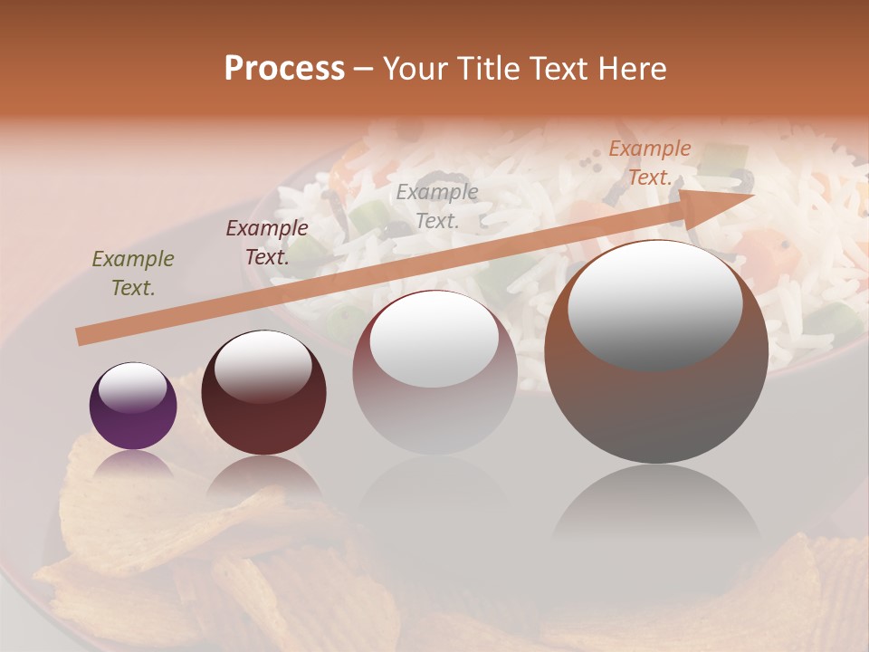 Dinner Peas Cheese PowerPoint Template