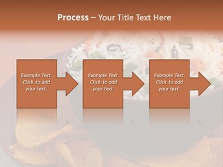 Dinner Peas Cheese PowerPoint Template