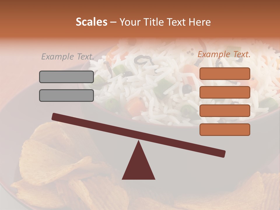 Dinner Peas Cheese PowerPoint Template