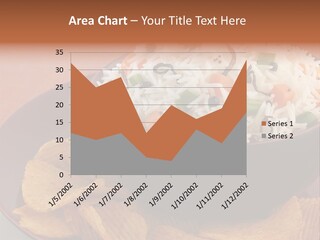 Dinner Peas Cheese PowerPoint Template