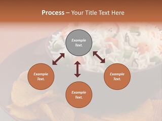 Dinner Peas Cheese PowerPoint Template